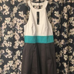 NWT Jessica Simpson halter neck A-line dress